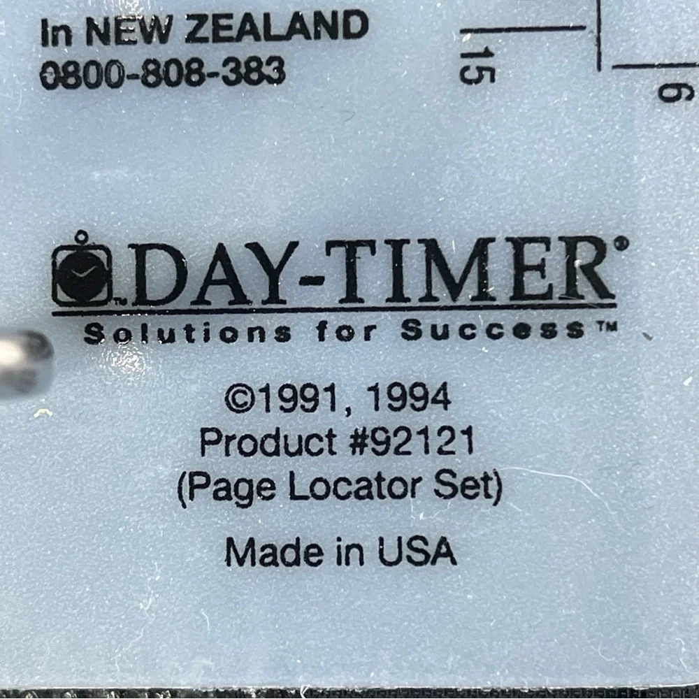 Day-Timer binder Genuine Leather made in the USA Binder